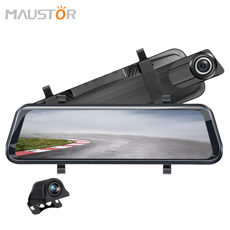 MS19N 2024 New  Mirror Dash Cam 1440P Wifi GPS Track NT96565 10