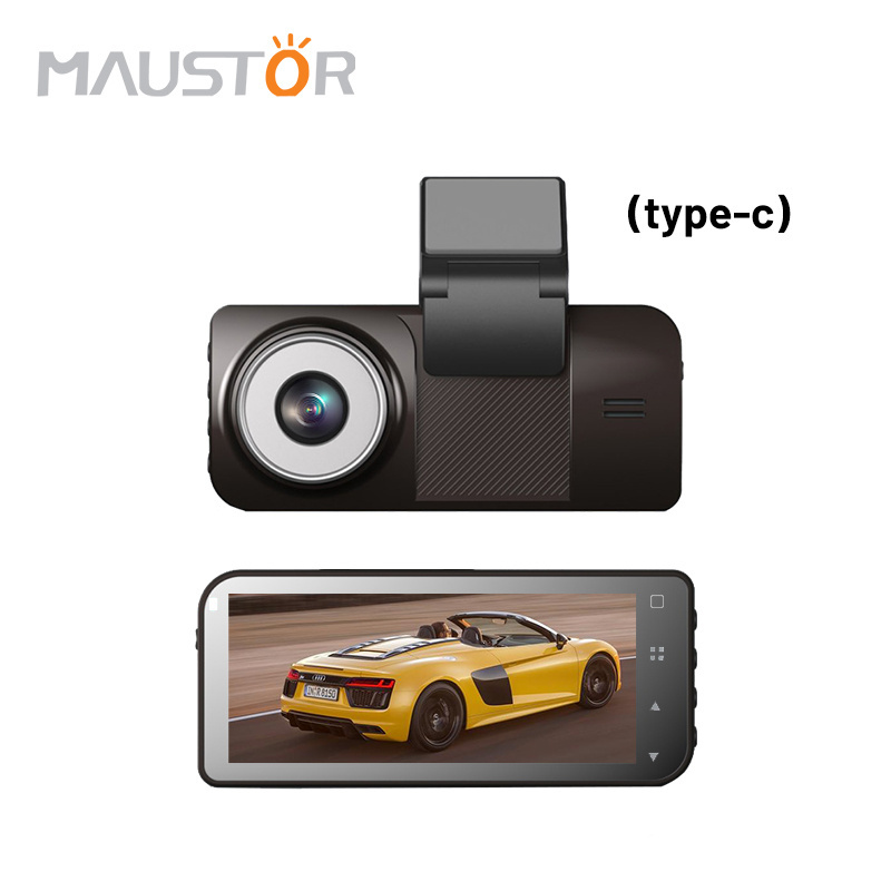 Maustor 3.99 inch Private Model 2K WDR Dash cam With G-Sensor Built-in Wifi Dual Lens Dashcam Camera Car Black Box