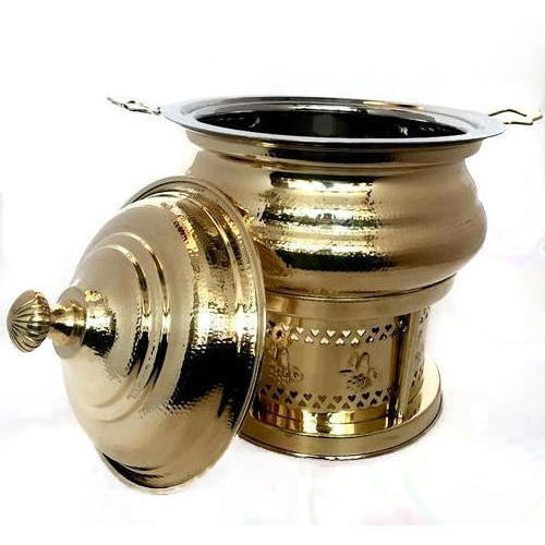 Brass Chafing Dish Buffet gold Chafing Dish For Banquet And Hotels Food Equipment With New Design Shiny Metallic