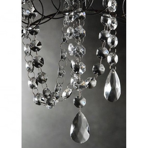 Promotional Clearance 33 Feet Wedding Decor Diamond Acrylic Crystal Beads Curtain Strand Garland Window Scarfs Curtain