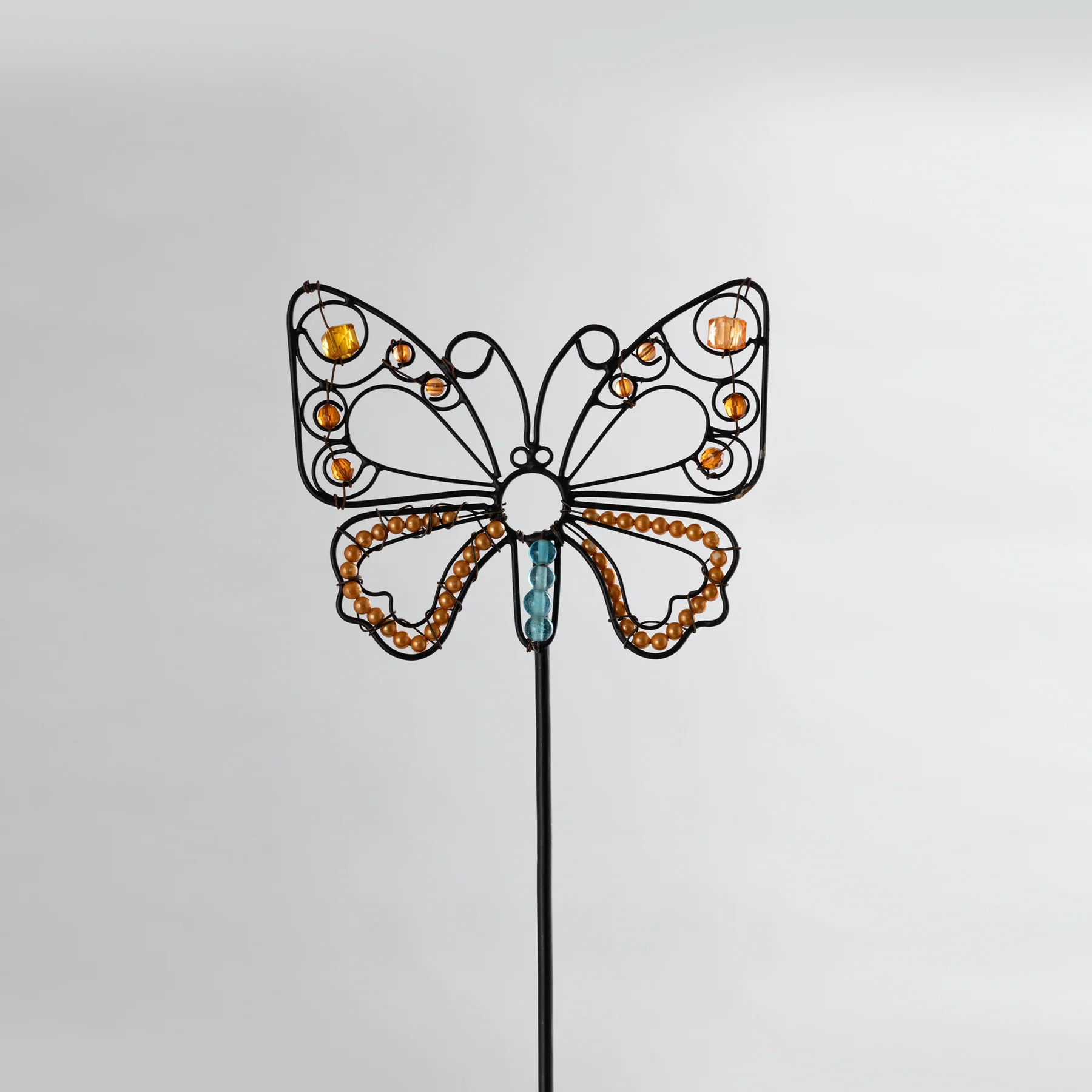 Stylish Butterfly Garden Stakes Decorative metal iron sticks For Outdoor Garden Supplies For Garden Decoration