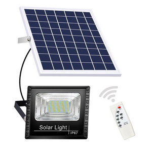 Custom Design IP67 Outdoor Waterproof Solar Flood Light 300W LED Floodlights with Aluminum Body CE/ROHS Certified