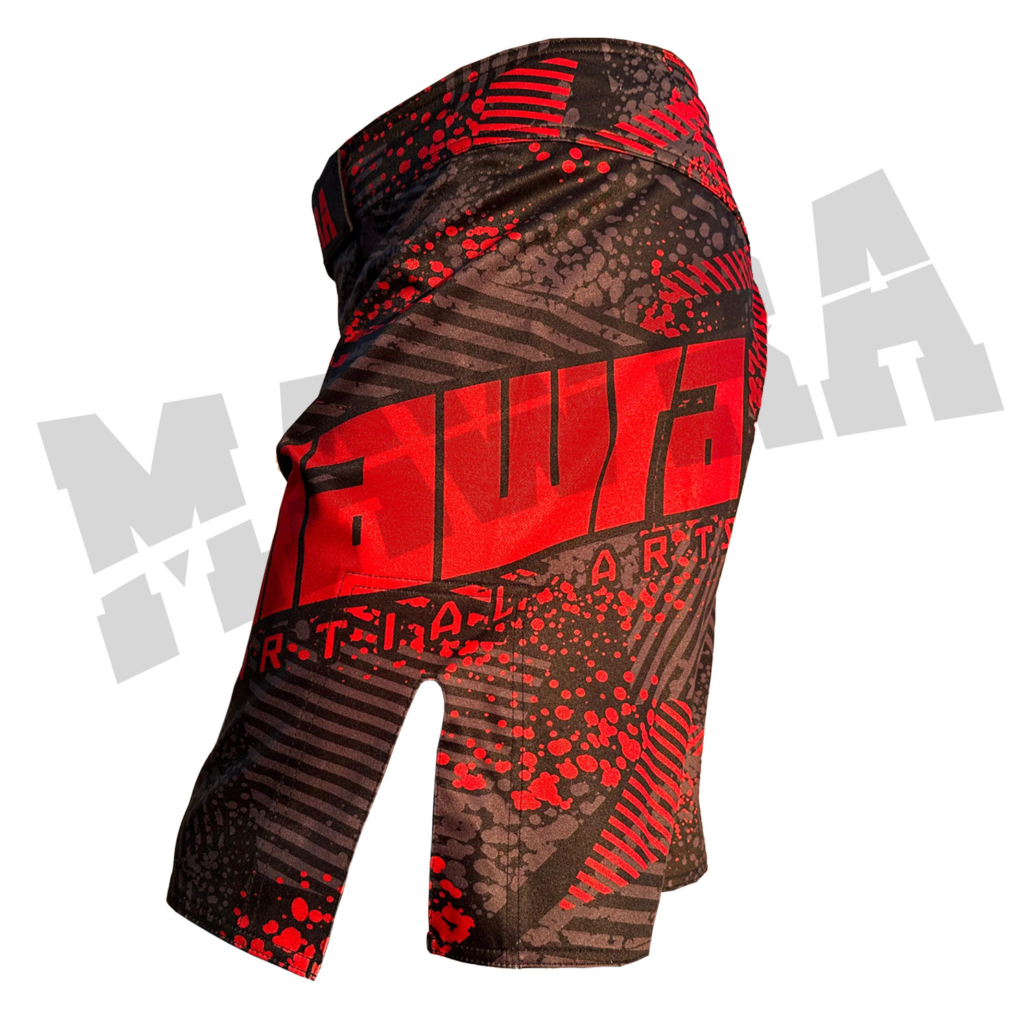 Premium High Quality Mawra MMA Shorts For Men in Polyester Spandex Stretch Fabric UFC Fight Training MMA Shorts Fashion Wear