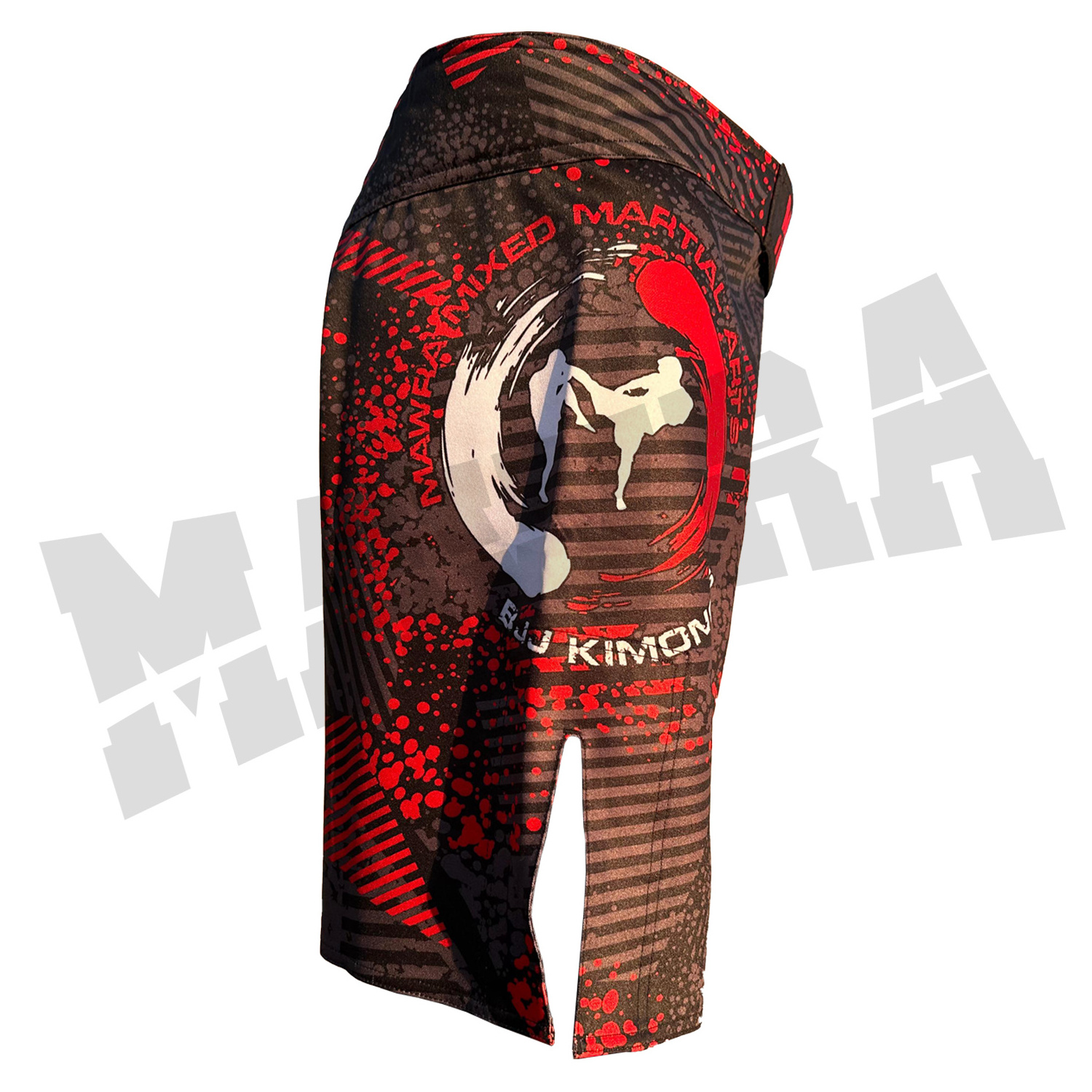 Premium High Quality Mawra MMA Shorts For Men in Polyester Spandex Stretch Fabric UFC Fight Training MMA Shorts Fashion Wear