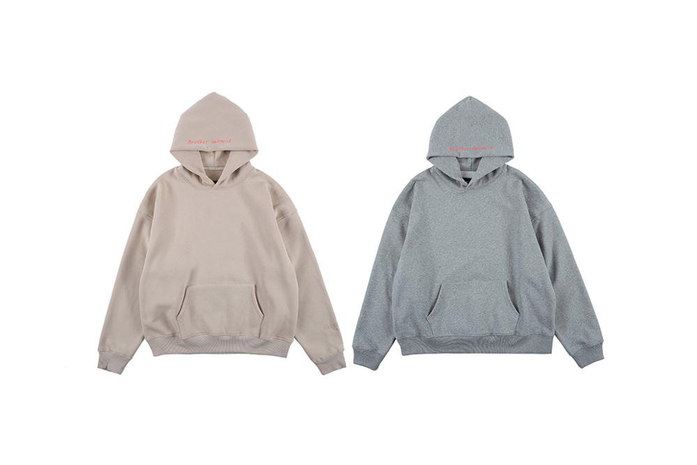 Maxgarment High Quality Oem Wholesale 100 Cotton Fashion Hoodie Solid Color Men Hooded Sweatshirts