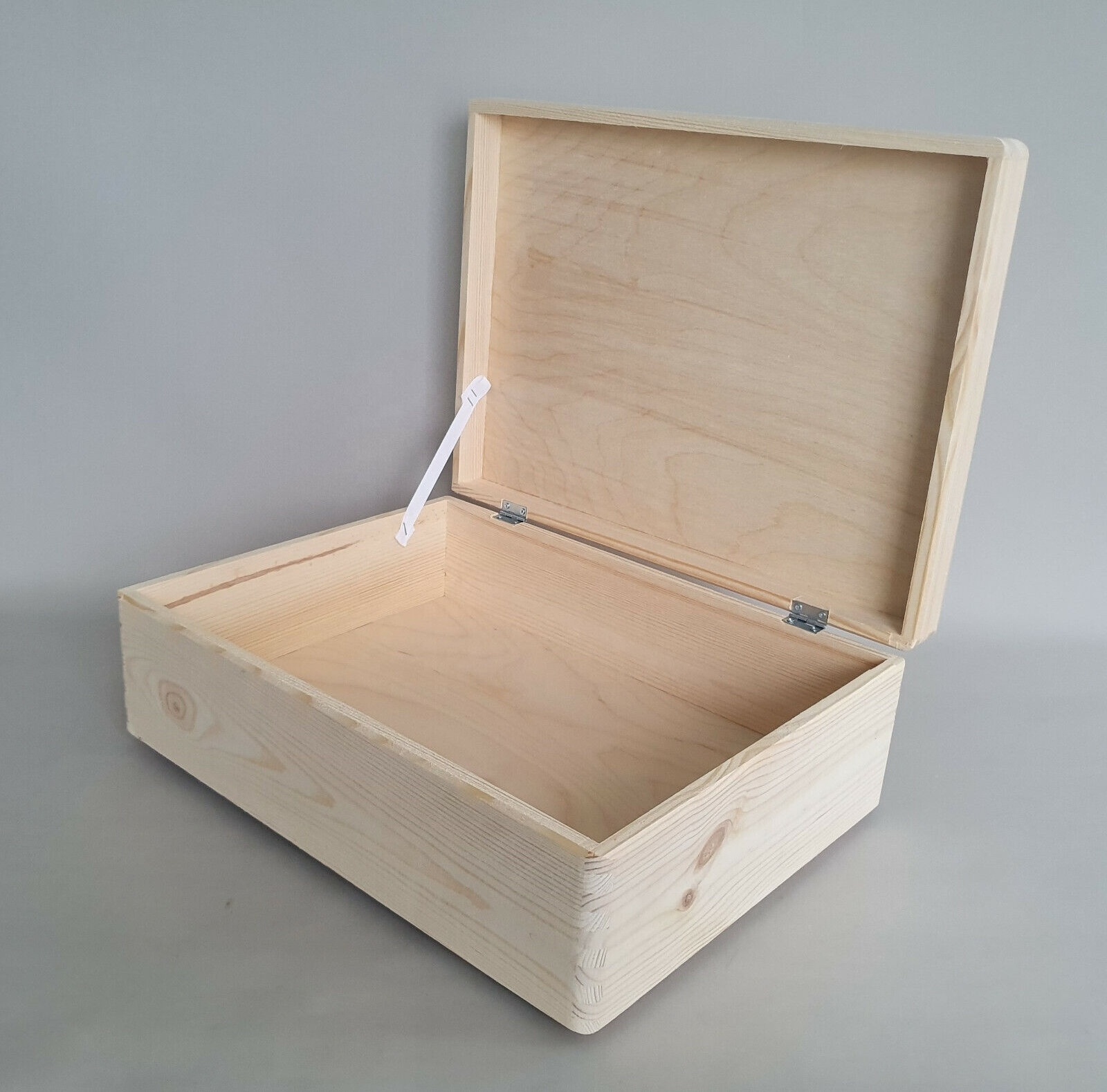 8x10 Wooden Keepsake Box Decorative Boxes with Hinged Lid -  Great Father Day Gift