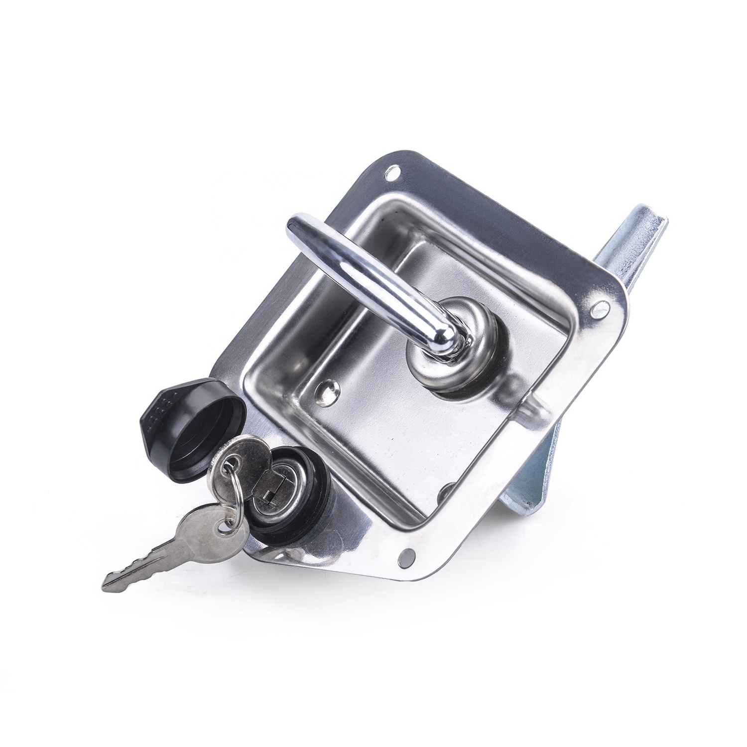 70407SZ Truck Body T-Lock Stainless Steel Paddle Lock With Key