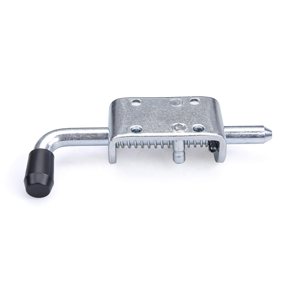 Barrel Bolt Thickened Spring Loaded Latch Pin For Utility Trailer Gate 70702