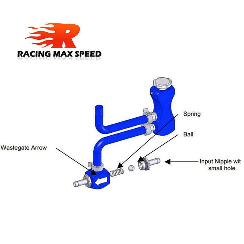 Auto Pressurize Car Modified Adjustable Replacement Parts Vehicle Regulating Manual Turbo Boost Controller Bleed Valve