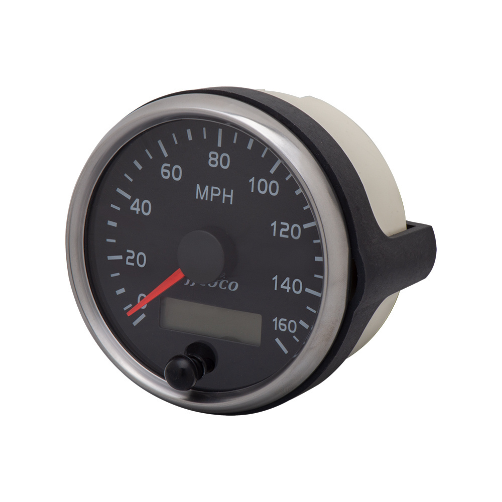 Universal 85MM Tachometer 0-8000RPM 12V/24V Tacho Meter Amber/White Light RPM Gauge With LCD Hourmeter For Car