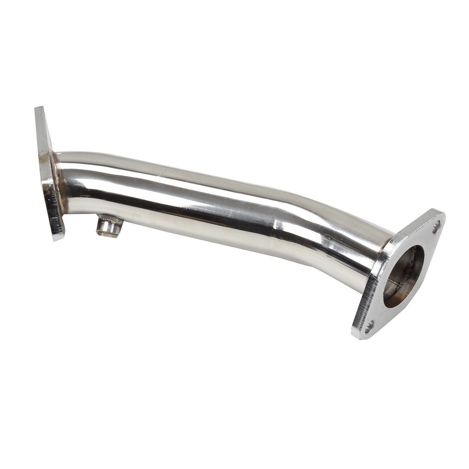 Stainless Steel Exhaust Manifold Header Downpipe Test Pipe For FOR 08-17 WRX/STi 2.5L EJ25 G3 G4 EXHAUST/MANIFOLD