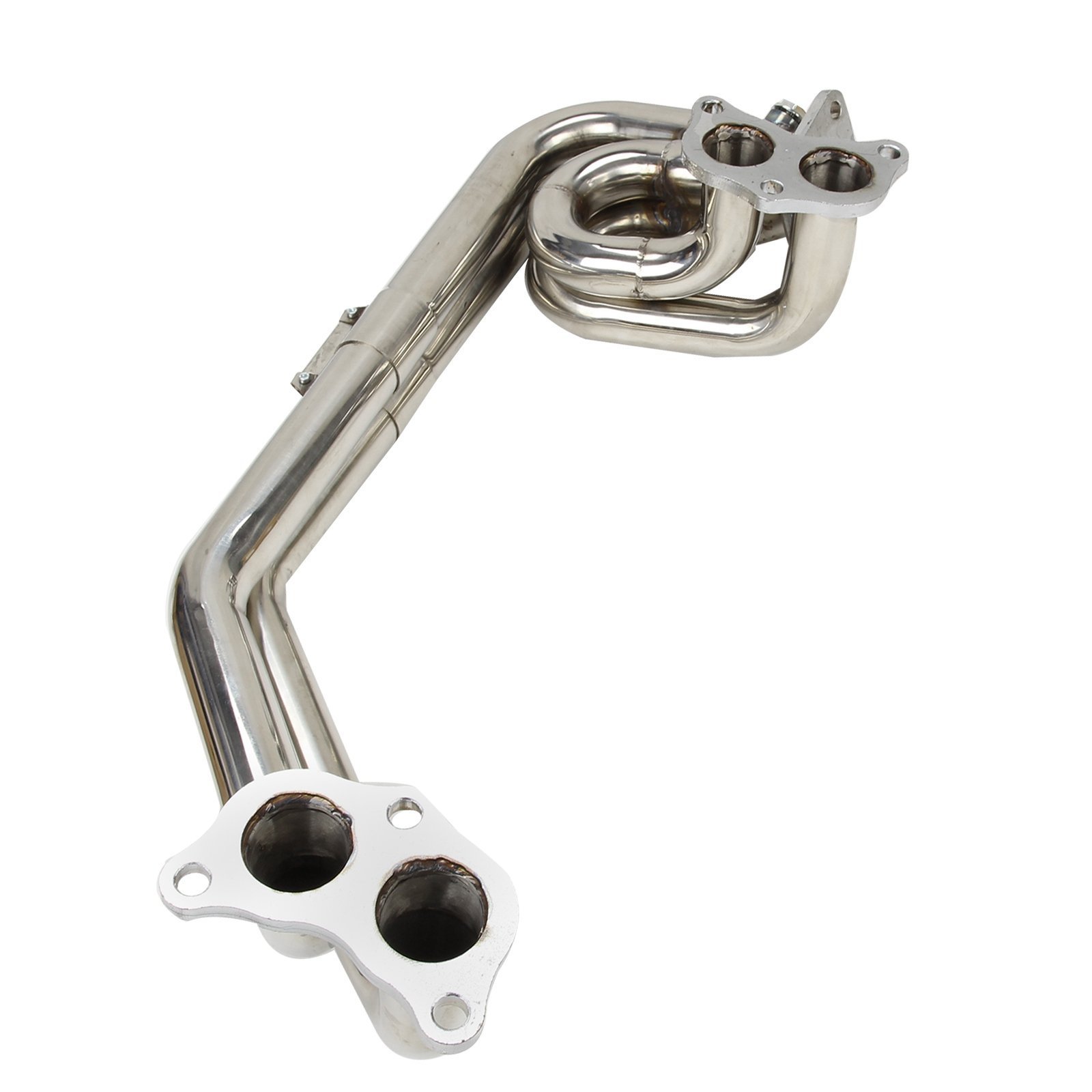 Stainless Steel Exhaust Manifold Header Downpipe Test Pipe For FOR 08-17 WRX/STi 2.5L EJ25 G3 G4 EXHAUST/MANIFOLD