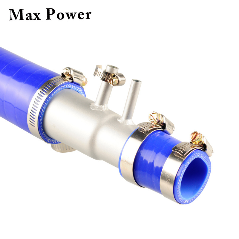 aluminum silicone hose car air filter intake pipe for smart