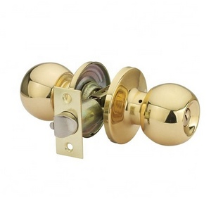 MAXAL 2024 Stainless Steel Entry Privacy Passage Hotel Round Deadbolt Ball Door Lock Brass Lever Master Key Knob Lock Lock