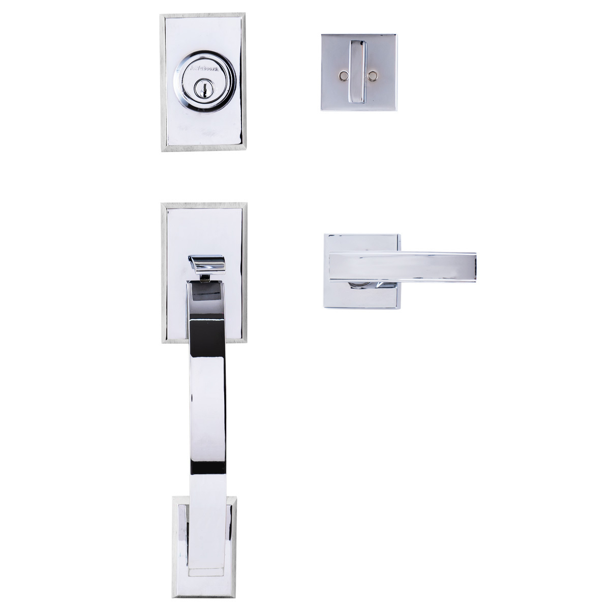 2024 Warehouse Wholesale Residential Security Inside and Out  Handle Door Lock Set Lock