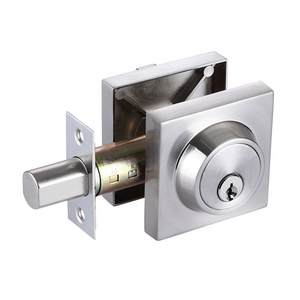 2024 Residential hotel room single-sided deadbolt lock without handle mortise key Lock