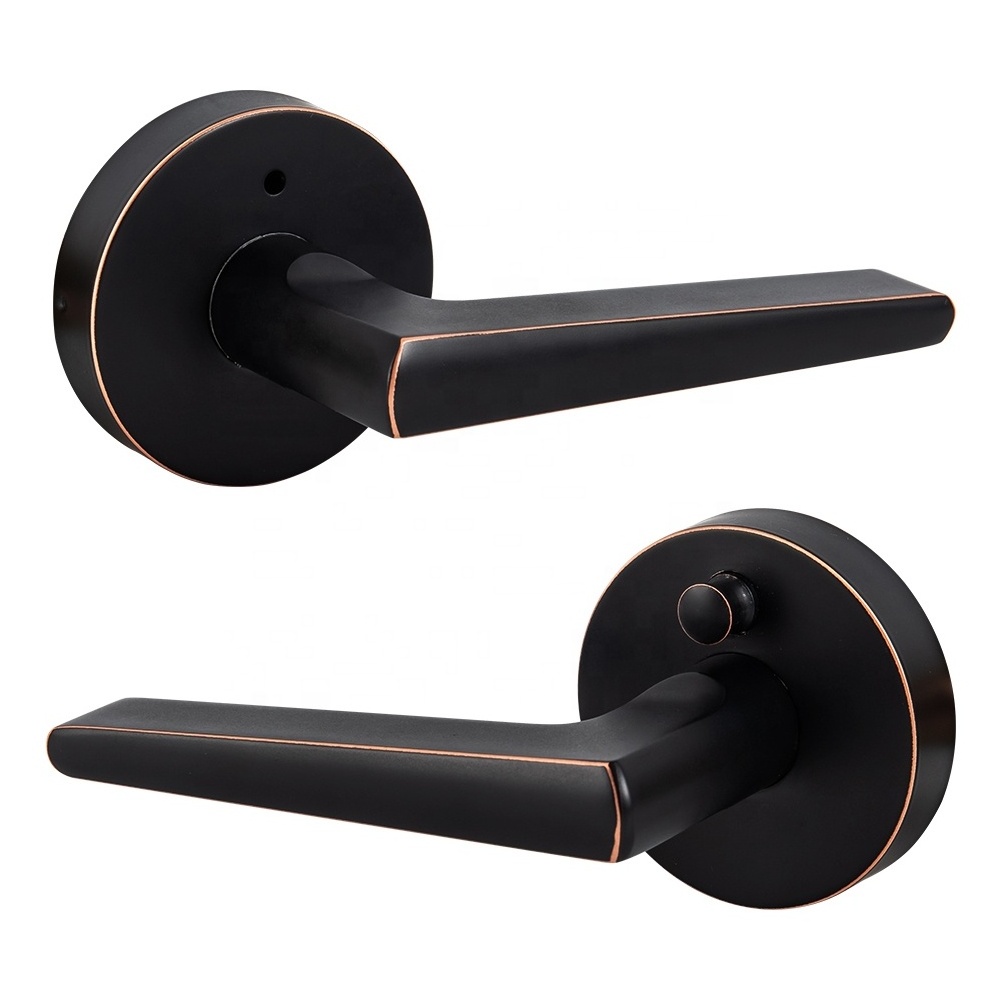 2024 Zinc alloy tubular lever door lock, mortise and tenon handle, lock pick handle Lock