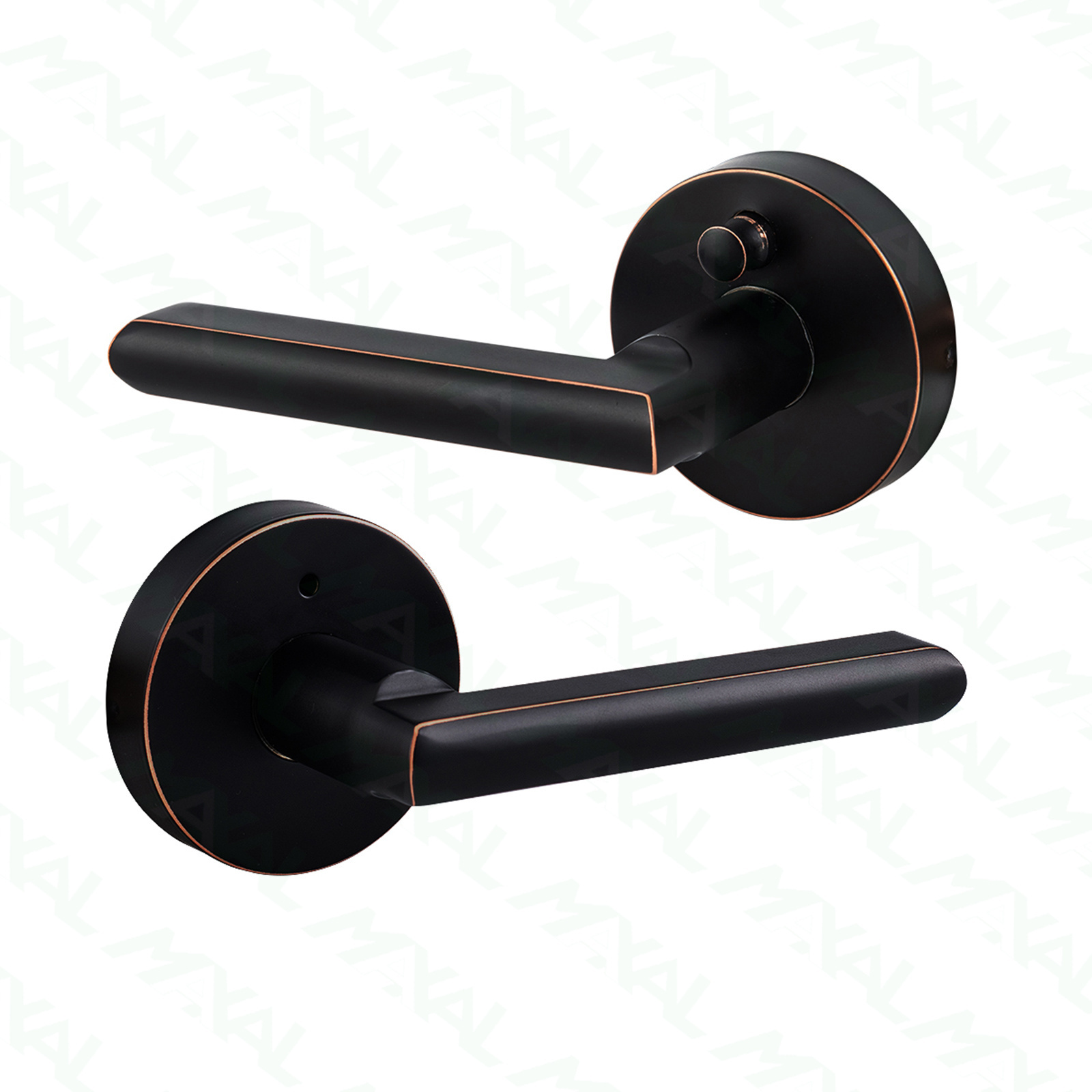 2023 Heavy Duty Privacy Door Handle Interior Lever Lock Door Handle Tubular Lock Privacy Tubular Latch Lock Lever Handle Lockset