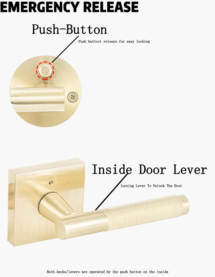 privacy square leverset/ lever handle design handles for wooden doors/ bathroom tubular lever door handle lock door lever lock