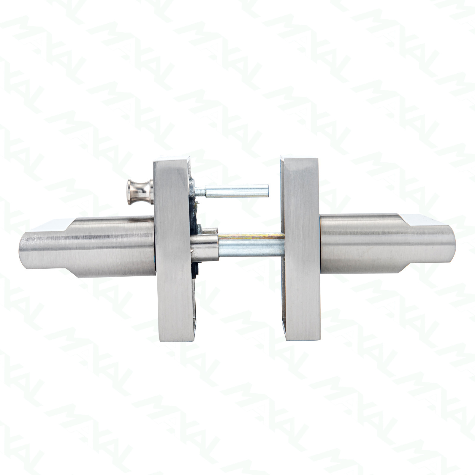 Satin Nickel  Zinc Alloy Heavy Duty Cabinet Bathroom Door Lever Lock Tubular lockset Lock