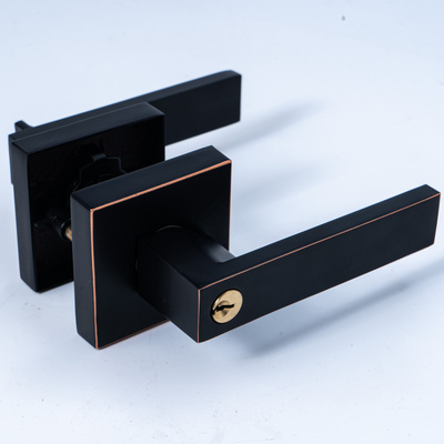 2024 MAXAL Tubular Lever Door Lock Entrance Function Oil Rubbed Bronze Lock