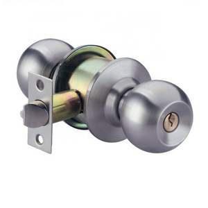 MAXAL 2023 Stainless Steel Cylindrical Knob Door Lock Round Knob Door Lock Door Cylinder lock