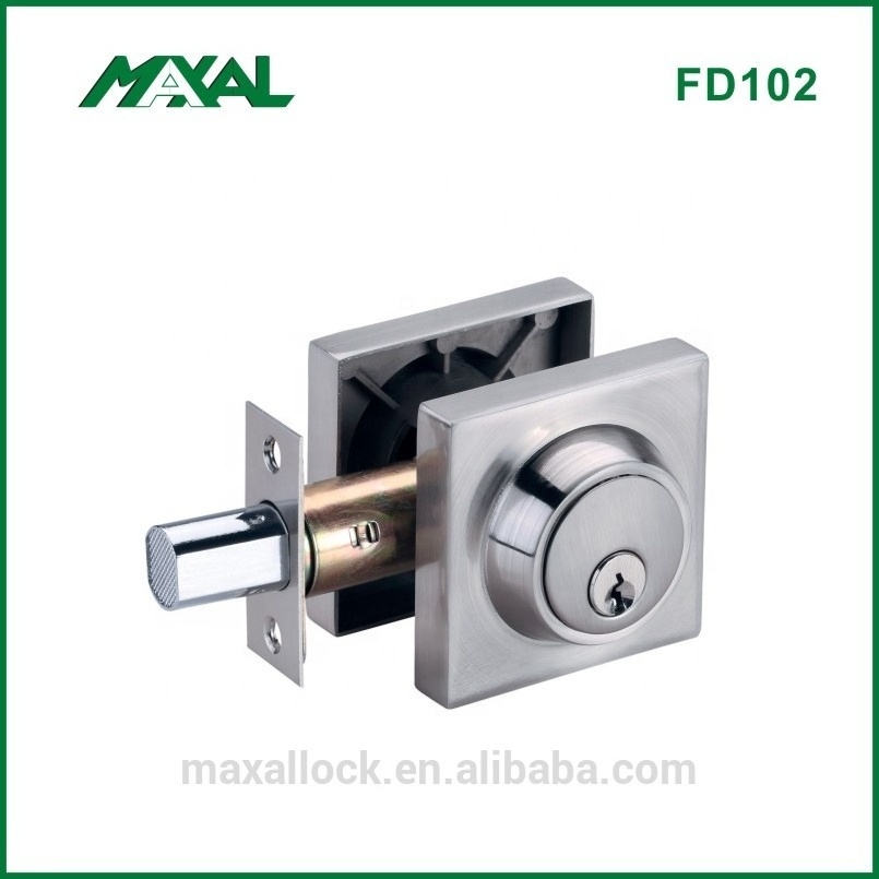 2024 Stainless Steel 304 Satin Nickel Finish Lockset Deadbolt Commercial Door lock