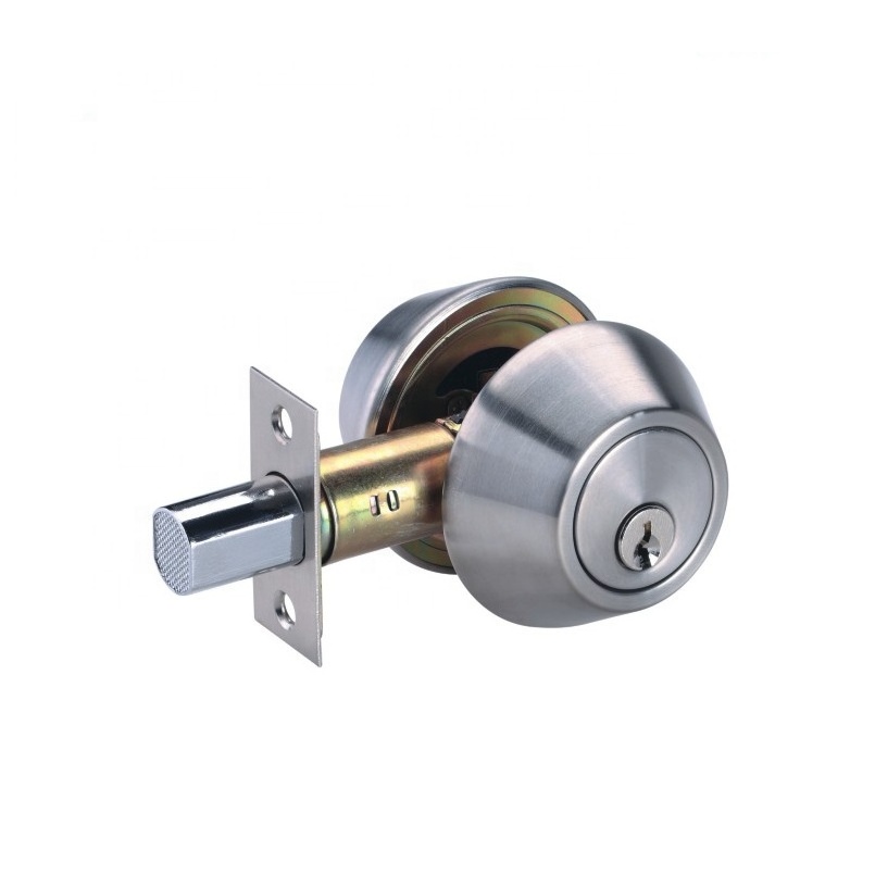 2024 Stainless Steel 304 Satin Nickel Finish Lockset Deadbolt Commercial Door lock