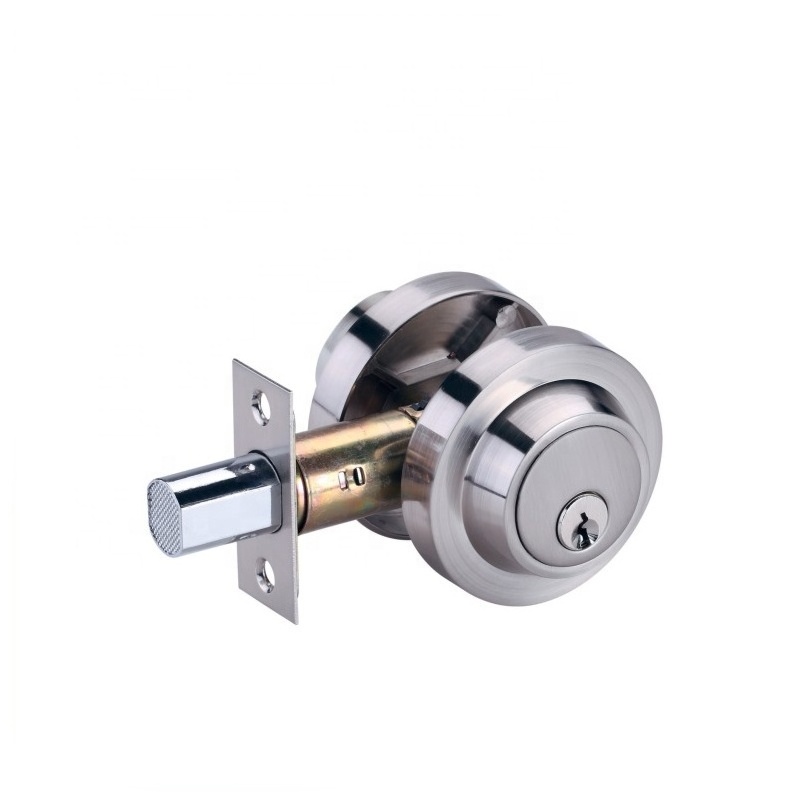 2024 High Quality Zinc Alloy Double Sided Tubular Door Deadbolt Lock For Entrance/Passage Door Lock