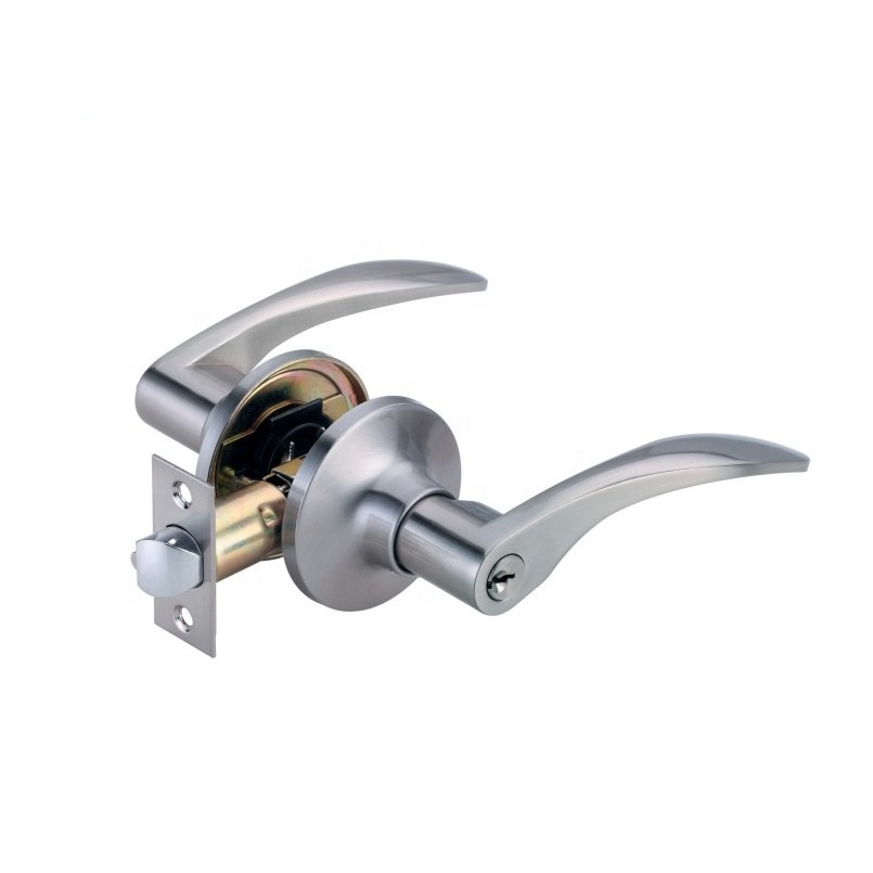 2024 MAXAL Tubular Leverset Double Sided Door Handle Lock Door Lever Lock with 2 schlage keys Lock