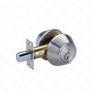 Free Samples Satin Nickel Tubular Round Deadbolt With Key Single Entry  Single Deadbolt Lock Cylinder Deadbolt Lock