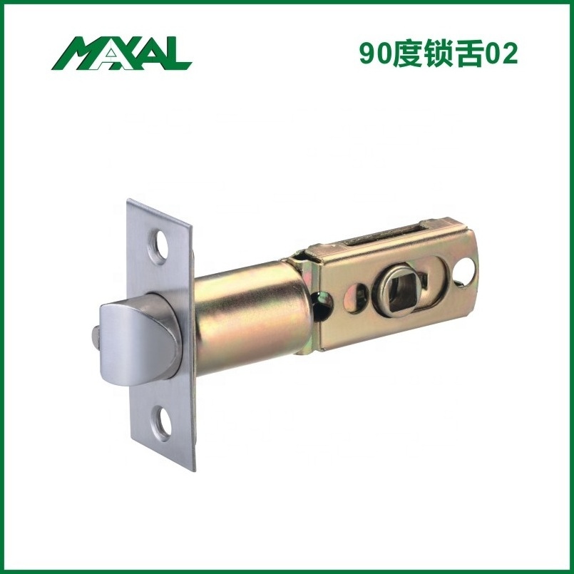 2024 Door Hardware 90 Degree retraction Adjustable Latch for Knobset Lock