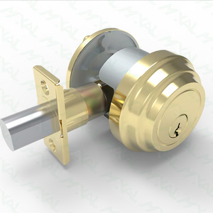 MAXAL New Design Single/Double Cylinder Brass Anti-theft Cylinder ANSI Grade 3 Deadbolt Door lock