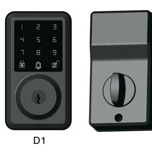 MAXAL 2024 Smart Lock Tuya App Electric Classical Deadbolt Economical Safety Door Automatic Security Password Zinc  Lock