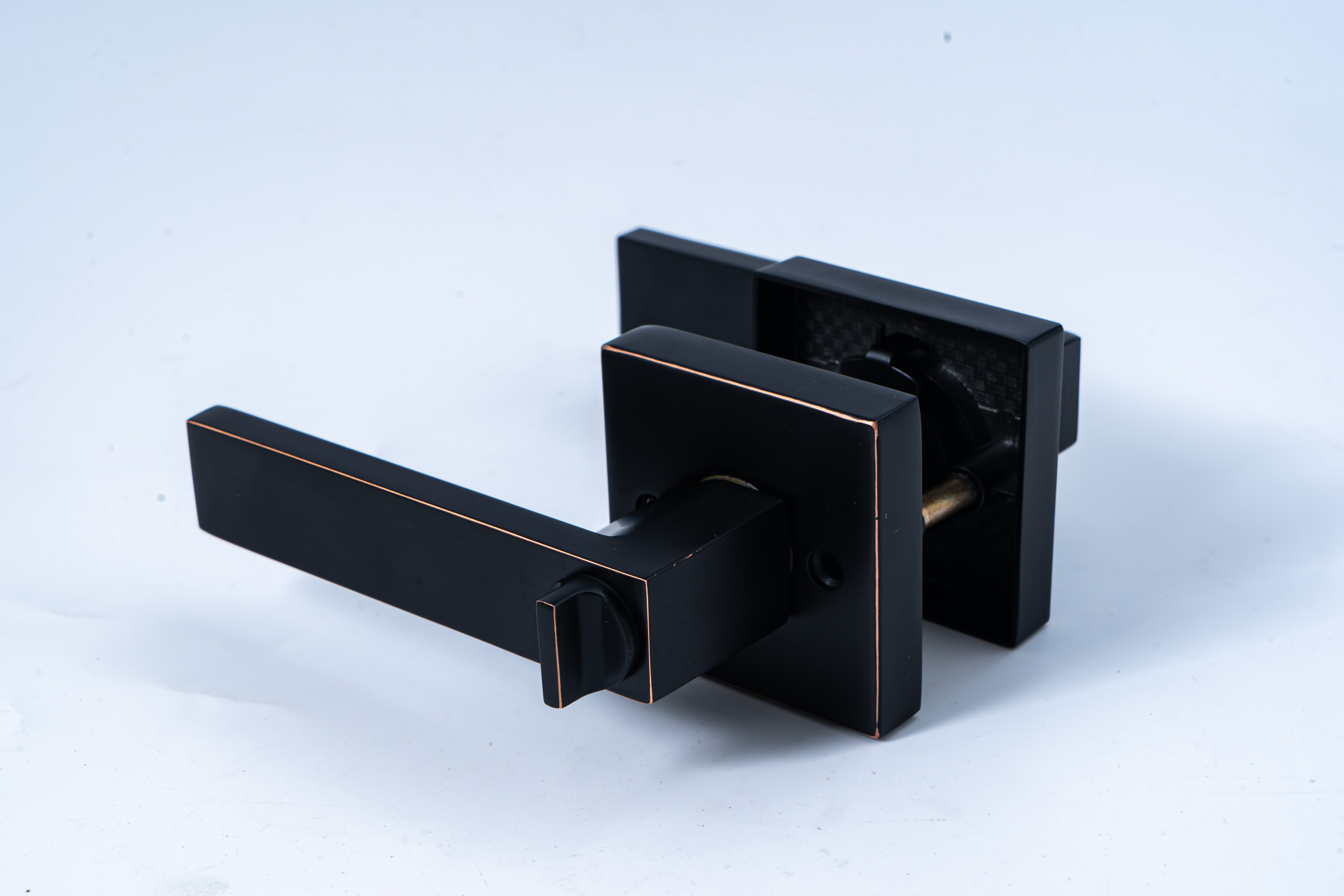 2024 MAXAL Tubular Lever Door Lock Entrance Function Oil Rubbed Bronze Lock