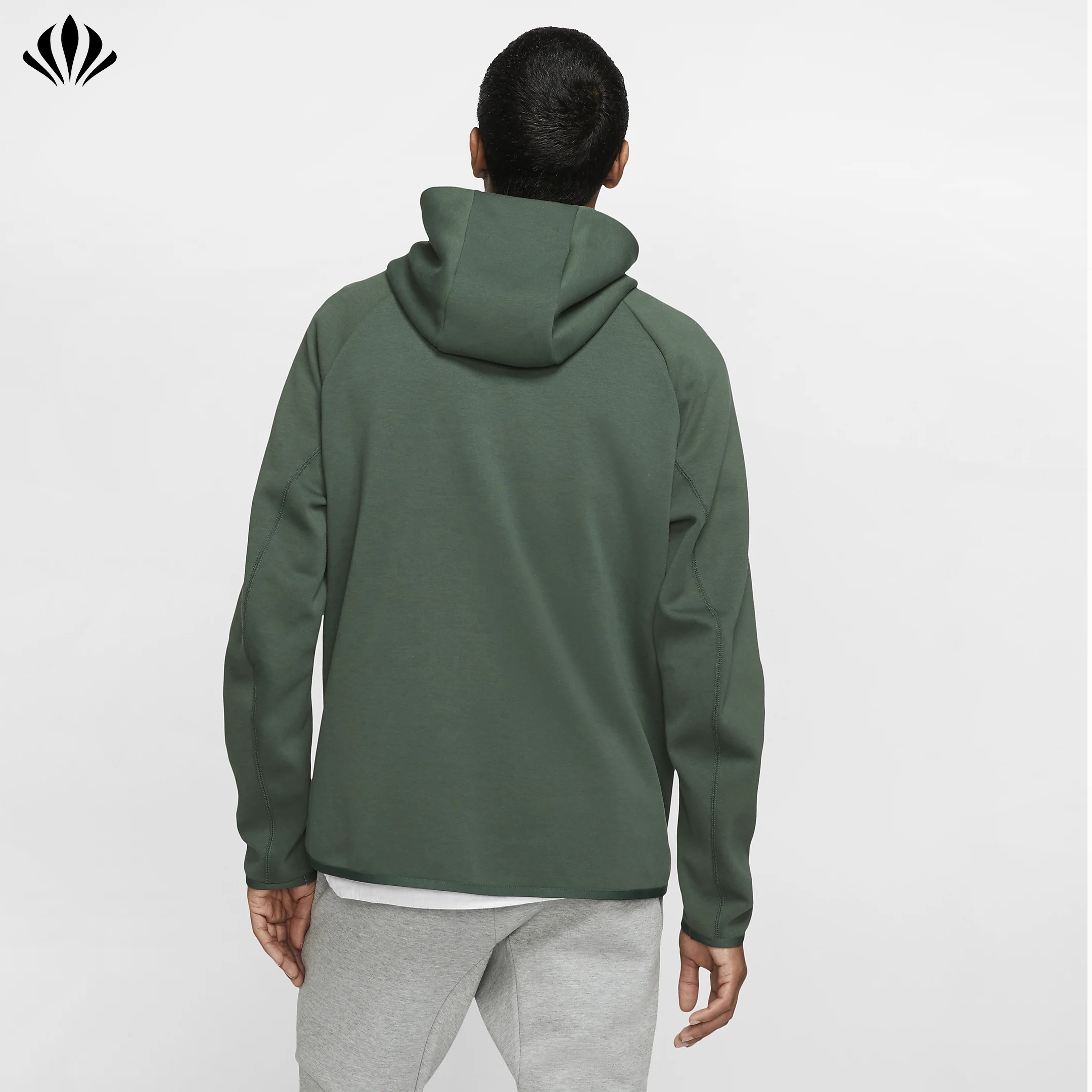 Wholesale Street Style  Relaxed Hoodie  Fashion Zipper Side Hoody Lightweight  Fleece Hoodie With Pocket