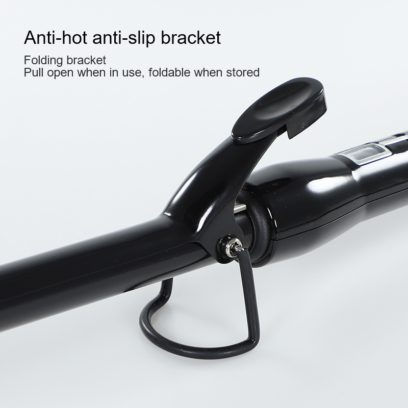 Flexi Rod Hair Curler Negative Ions Rotating Hair Curler Wand