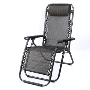 Hot Selling High Quality Outdoor Zero Gravity Elderly Lazy Lounge Chair Folding Recliner Chair For Wholesale