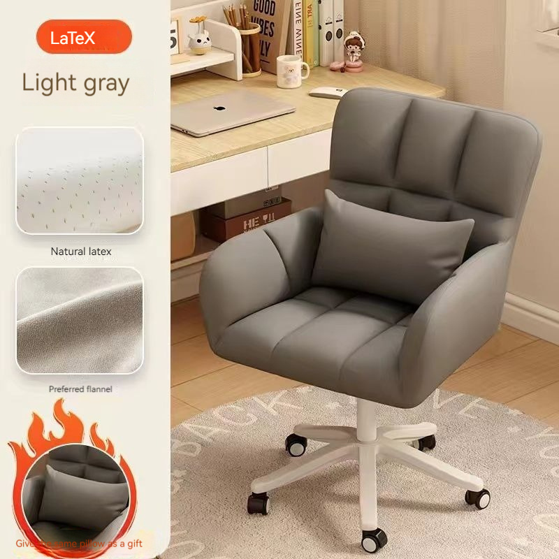 Wholesale Single Soft Sofa Office Furniture Chair Leisure Home Bedroom Lift Swivel Chair Comfortable Office Chair