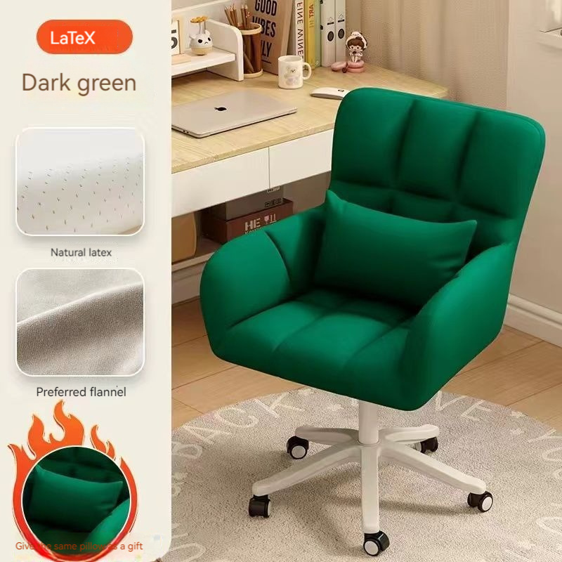 Wholesale Single Soft Sofa Office Furniture Chair Leisure Home Bedroom Lift Swivel Chair Comfortable Office Chair