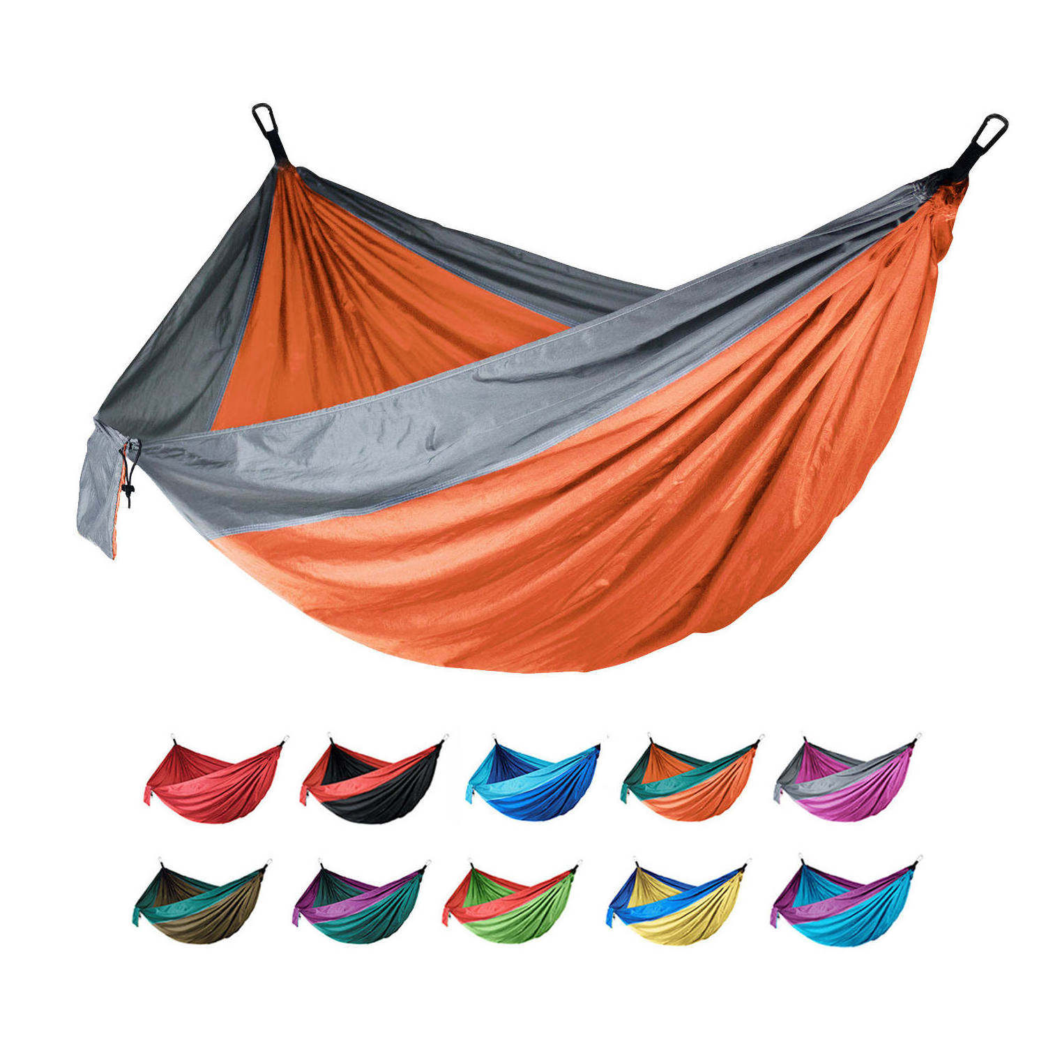 Outdoor Light weight Nylon Single Camping Hammock Parachute Hammock