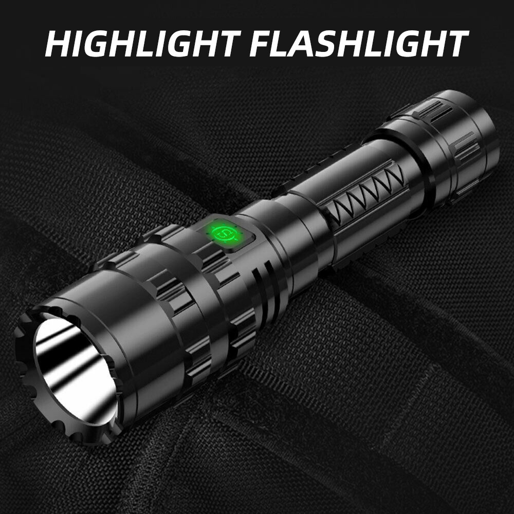 Wholesale Super Bright flash light Aluminum high power 1000 lumen 10W rechargeable tactical led flashlight