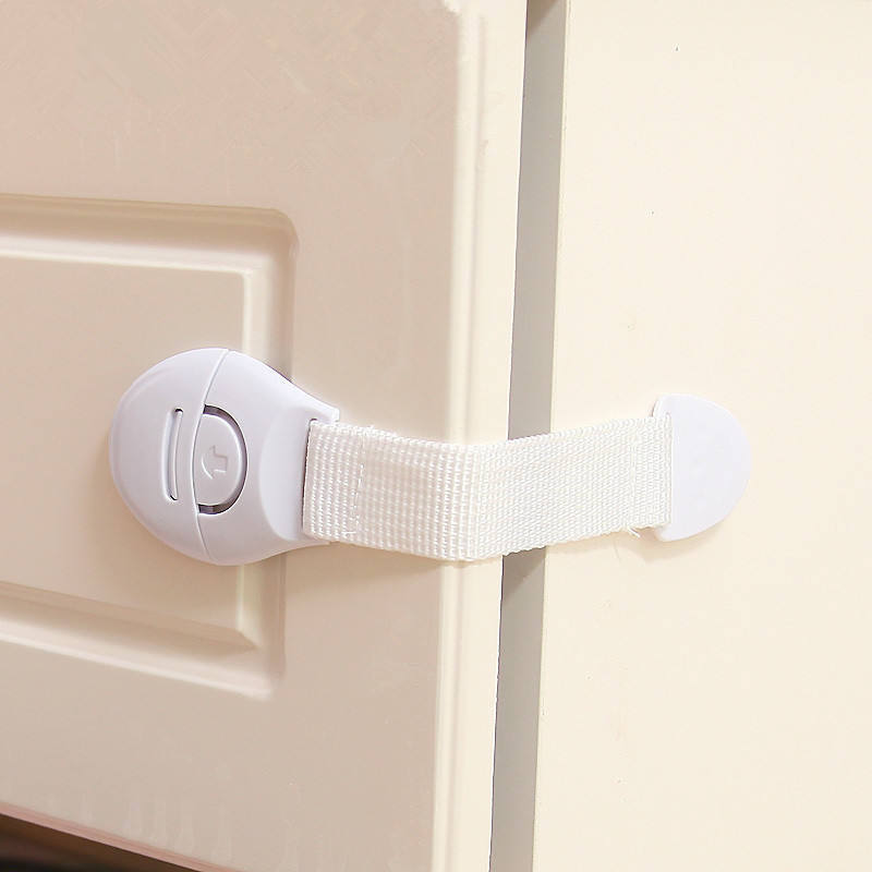 Hot Selling Cabinets Drawers Toilet Fridge Lock Child Safety Cupboard Locks More Child Safety Strap Locks