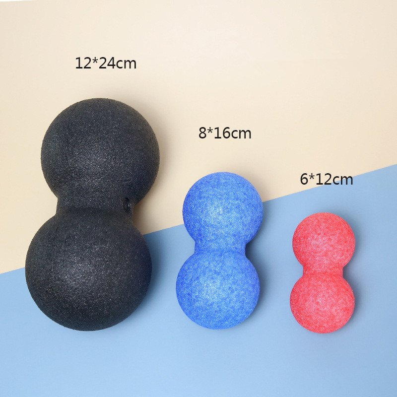 OEM High Density Mini Peanut Back Training Fitness Ball EPP Massage Ball For Home Exercise