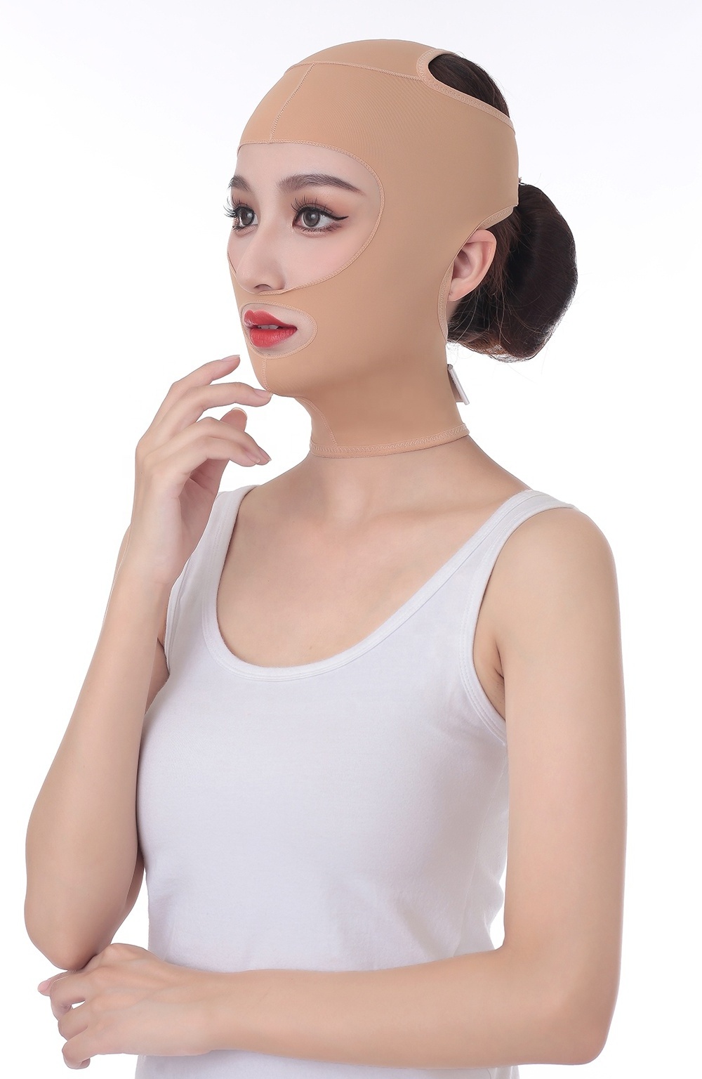 OEM Reusable V-Line Face Slim Lift Up Mask Chin Cheek Slimming Strap Belt Face Shaper Band