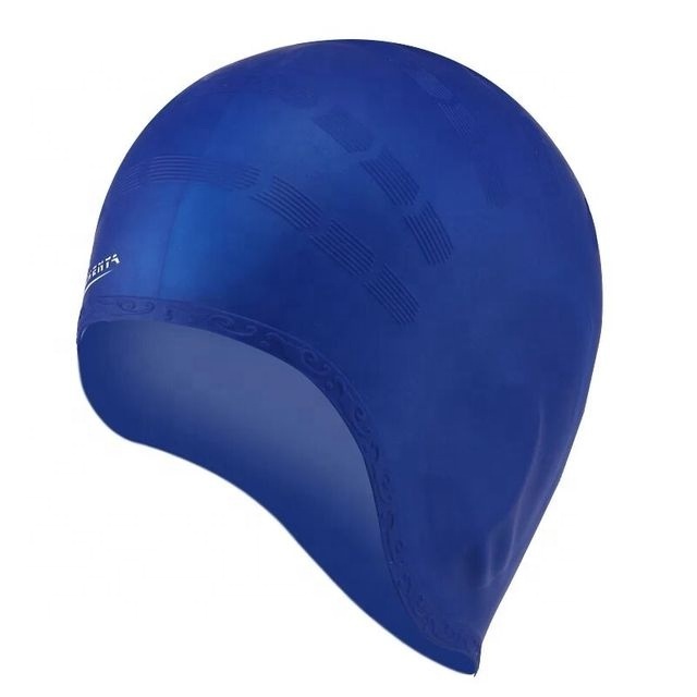 Top Quality Men Women Waterproof Swimming Pool Cap Protect Ears Long Hair Large Silicone Diving Hat