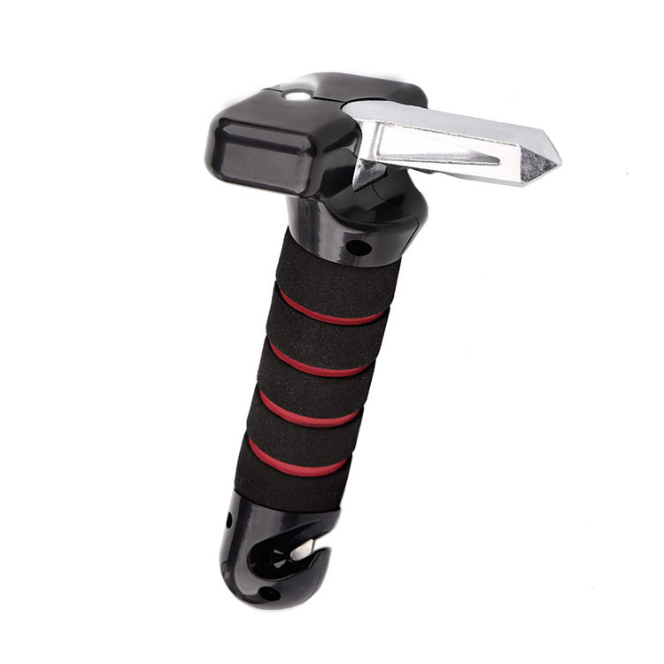 Standing Assist Mobility Aid Handle 4 in 1 Vehicle Support Handle with Window Breaker Seat Belt Cutter LED Flashlight