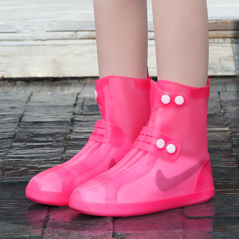 Good quality Non-slip Waterproof Overshoes Unisex Ankle Silicone Rain Boot protector Shoes Cover