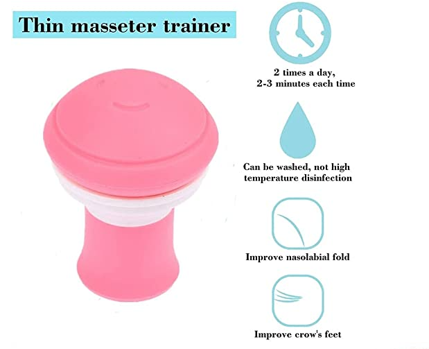 New V Face Slimming Tool Lift Skin Firming Shape Lifting Jaw Trainer Massager Instrument Double Chin Reducer Jawline Exerciser