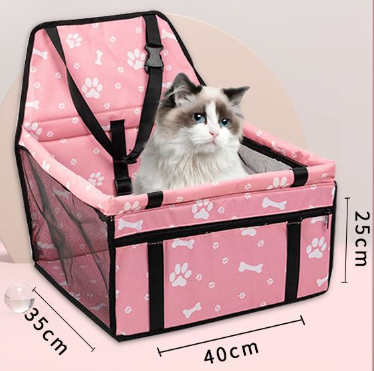 Cat Seat Travel Portable Cat Dog Bed Travel Car Safety Pet Seat Pet Carrier Bag Portable Cat Travel Bag